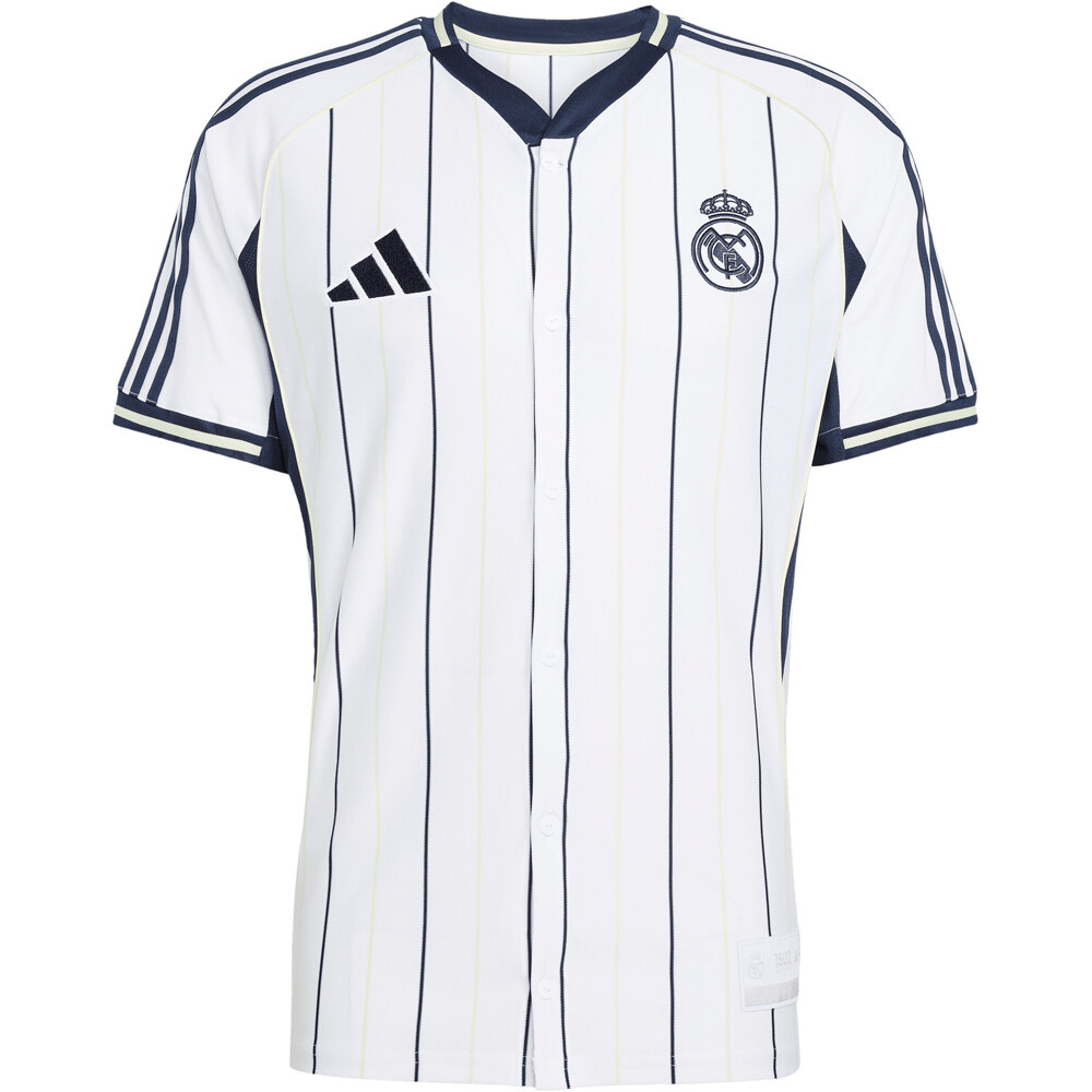 adidas pantalones fútbol oficiales R.MADRID 26 US SHIRT vista detalle