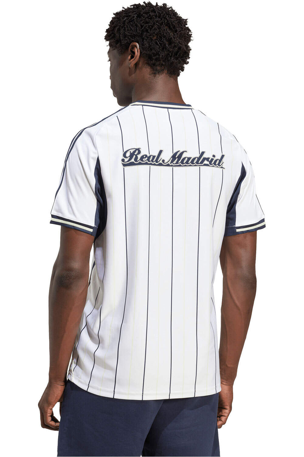 adidas pantalones fútbol oficiales R.MADRID 26 US SHIRT vista trasera