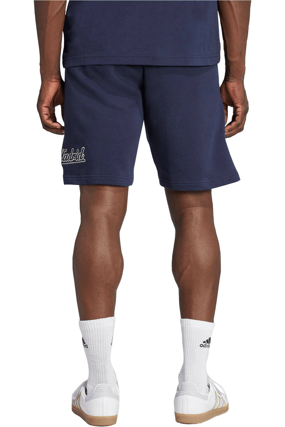 adidas pantalones fútbol oficiales R.MADRID 26 US SHO vista trasera