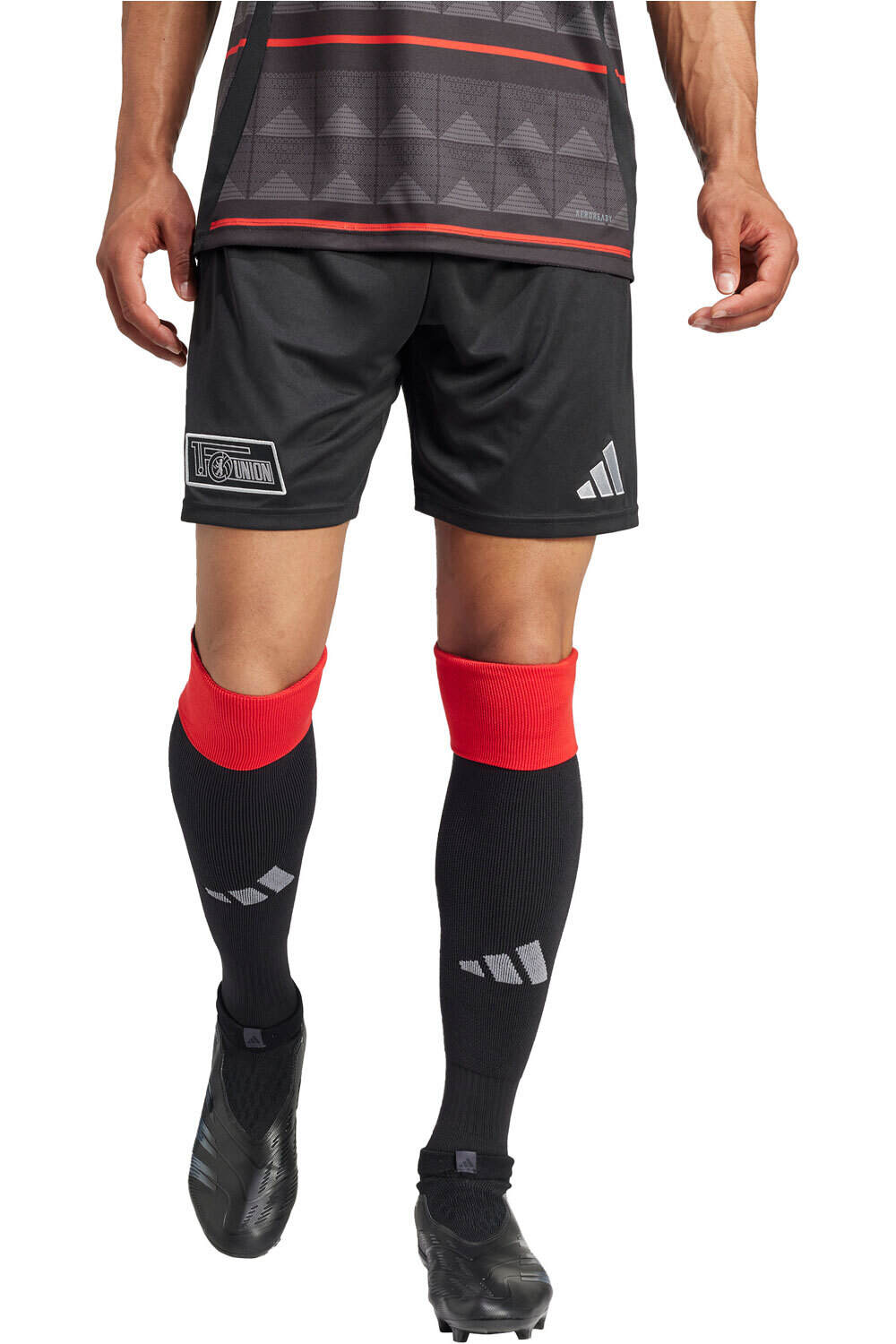 adidas pantalones fútbol oficiales UNION BERLIN 25 A SHO vista frontal