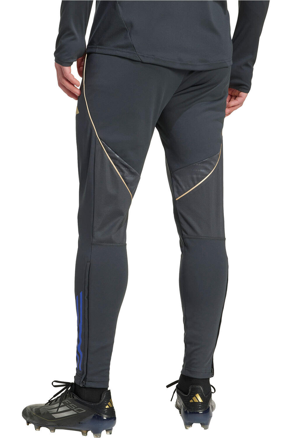 adidas pantalones futbol OLYMPIQUE DE LYON TIRO25 COMPETITION vista trasera