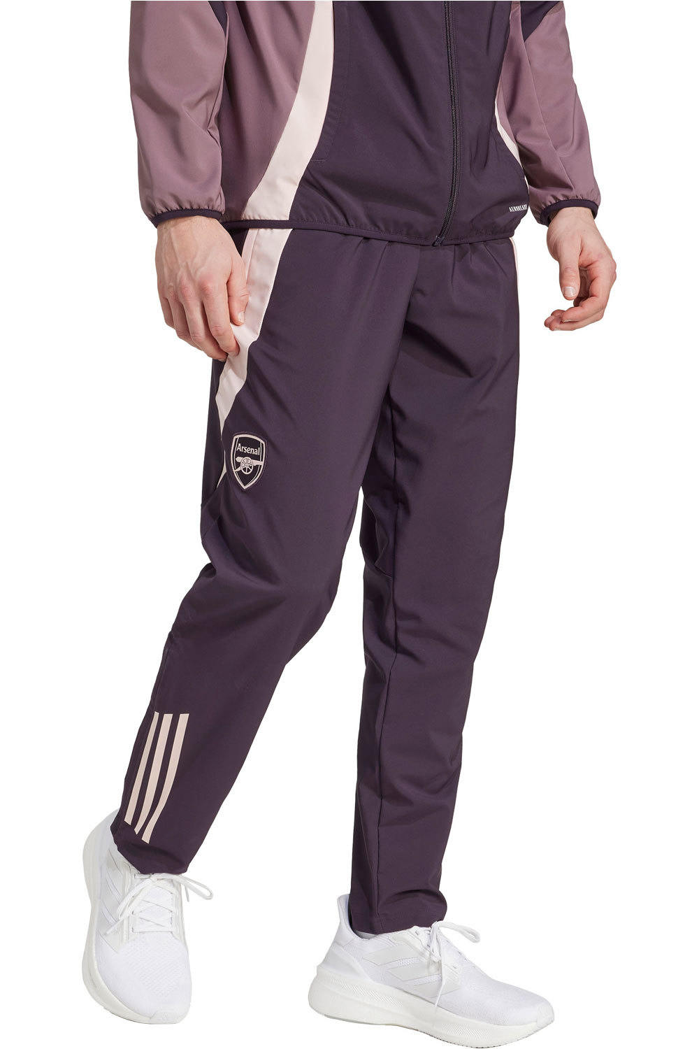 adidas pantalones futbol presentacin Arsenal Tiro 24 vista frontal