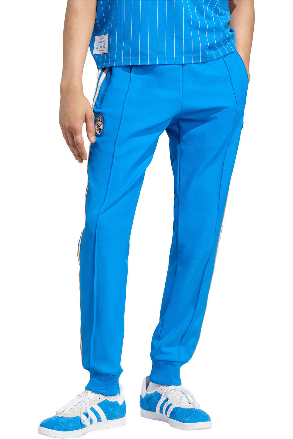 adidas pantalones futbol REAL MADRID TERRACE ICONS vista frontal