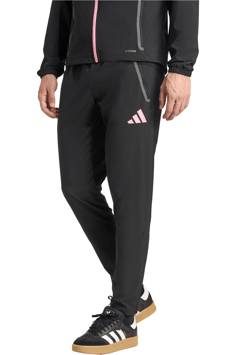 adidas pantalones largos futbol JUVENTUS 26 C VT P vista frontal