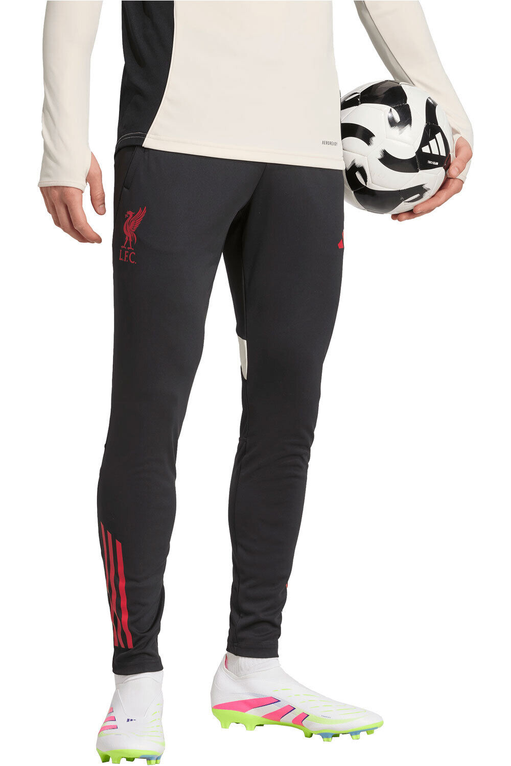 adidas pantalones largos futbol LIVERPOOL 26 TR PNT vista frontal