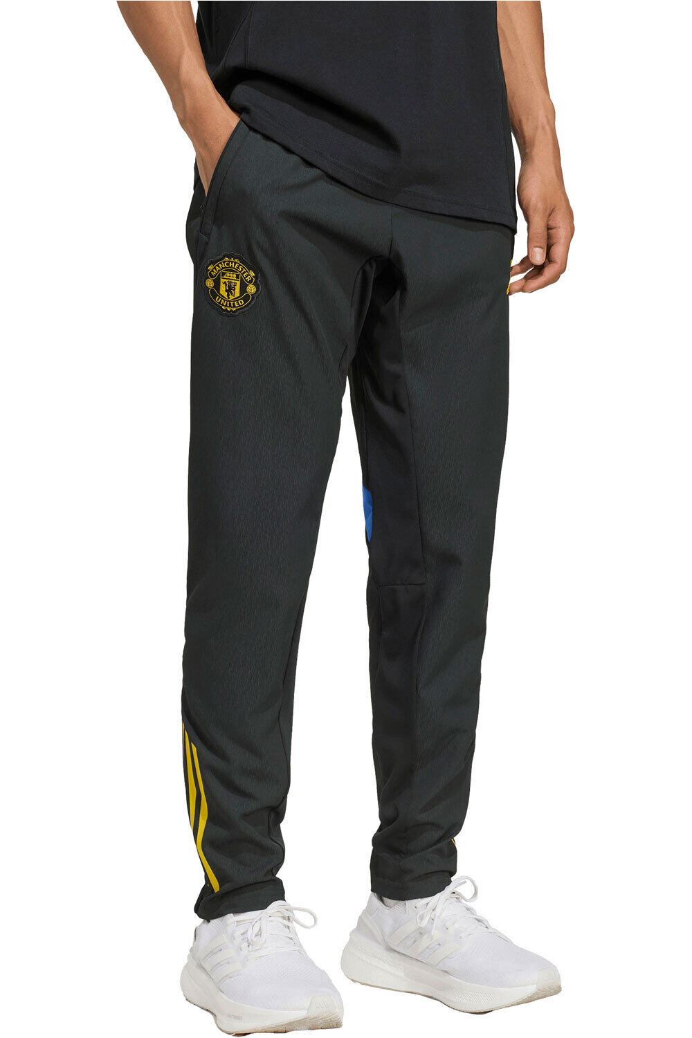 adidas pantalones largos futbol MANCHESTER U TIRO 25 COMPETITION vista frontal