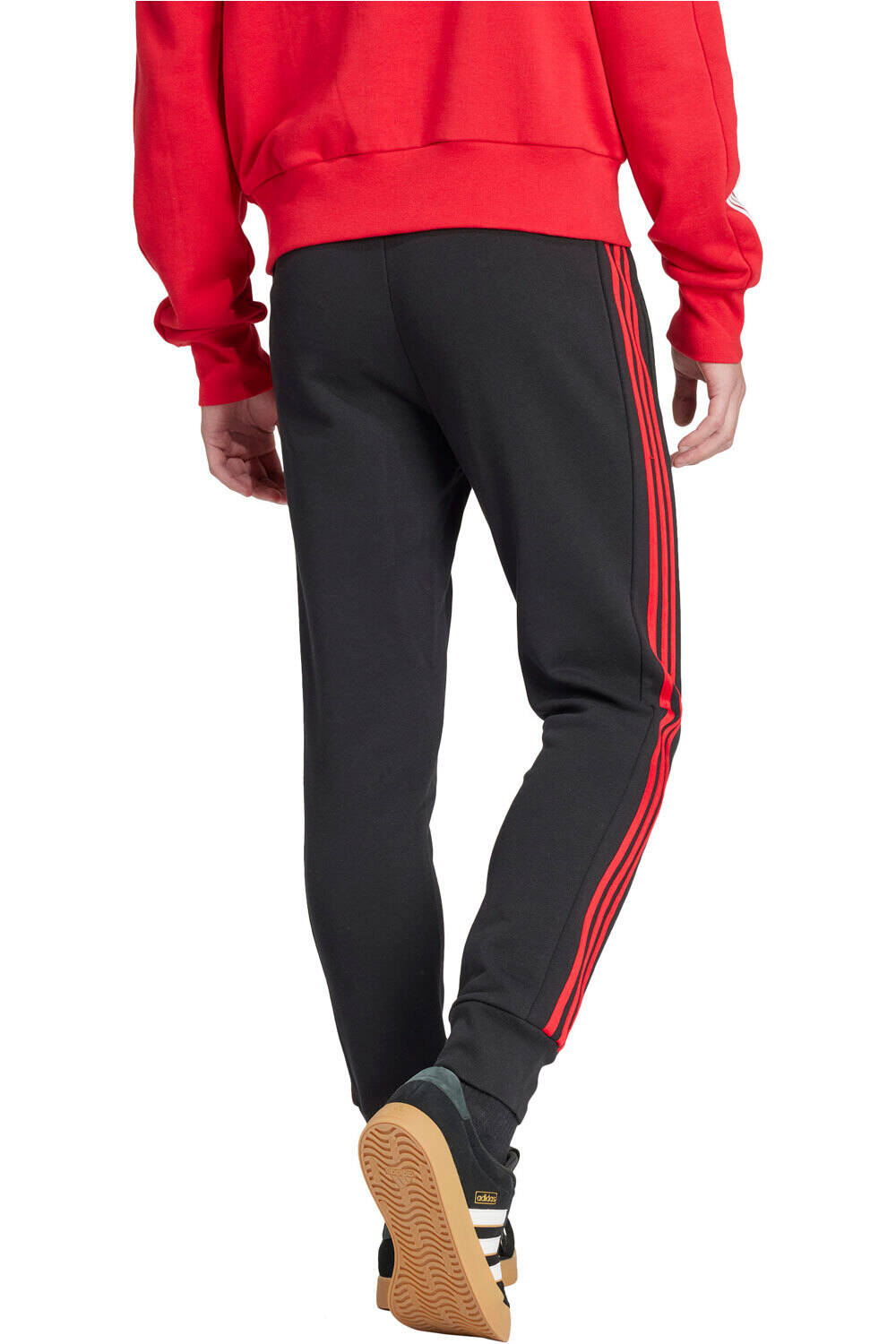 adidas pantalones largos futbol MANCHESTER UNITED DNA vista trasera