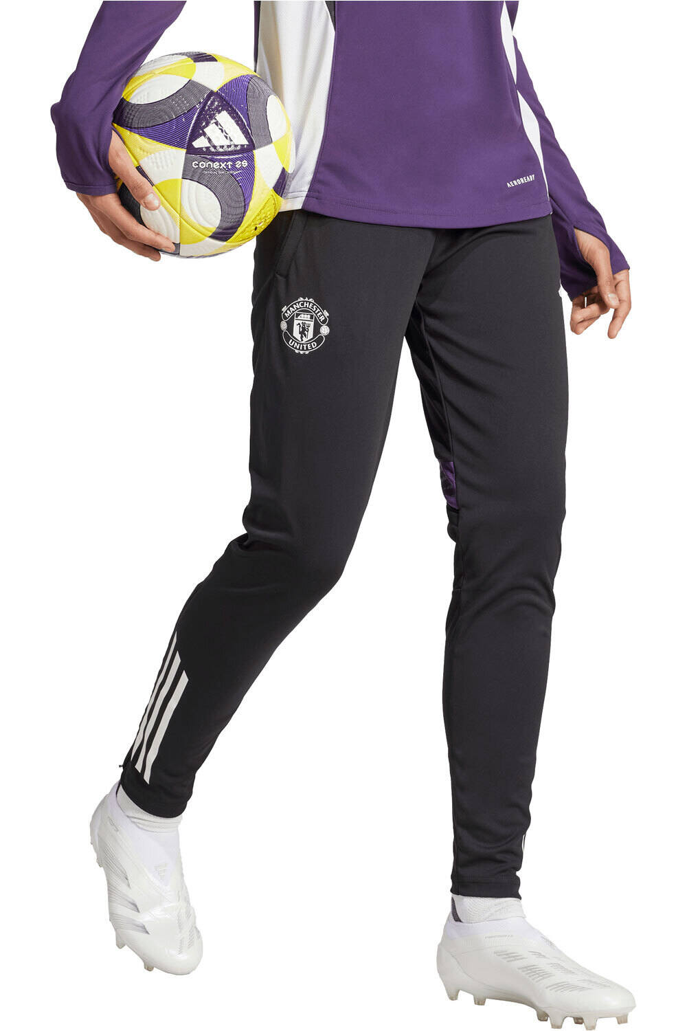 adidas pantalones largos futbol M.UNITED 26 TR PNT W vista detalle