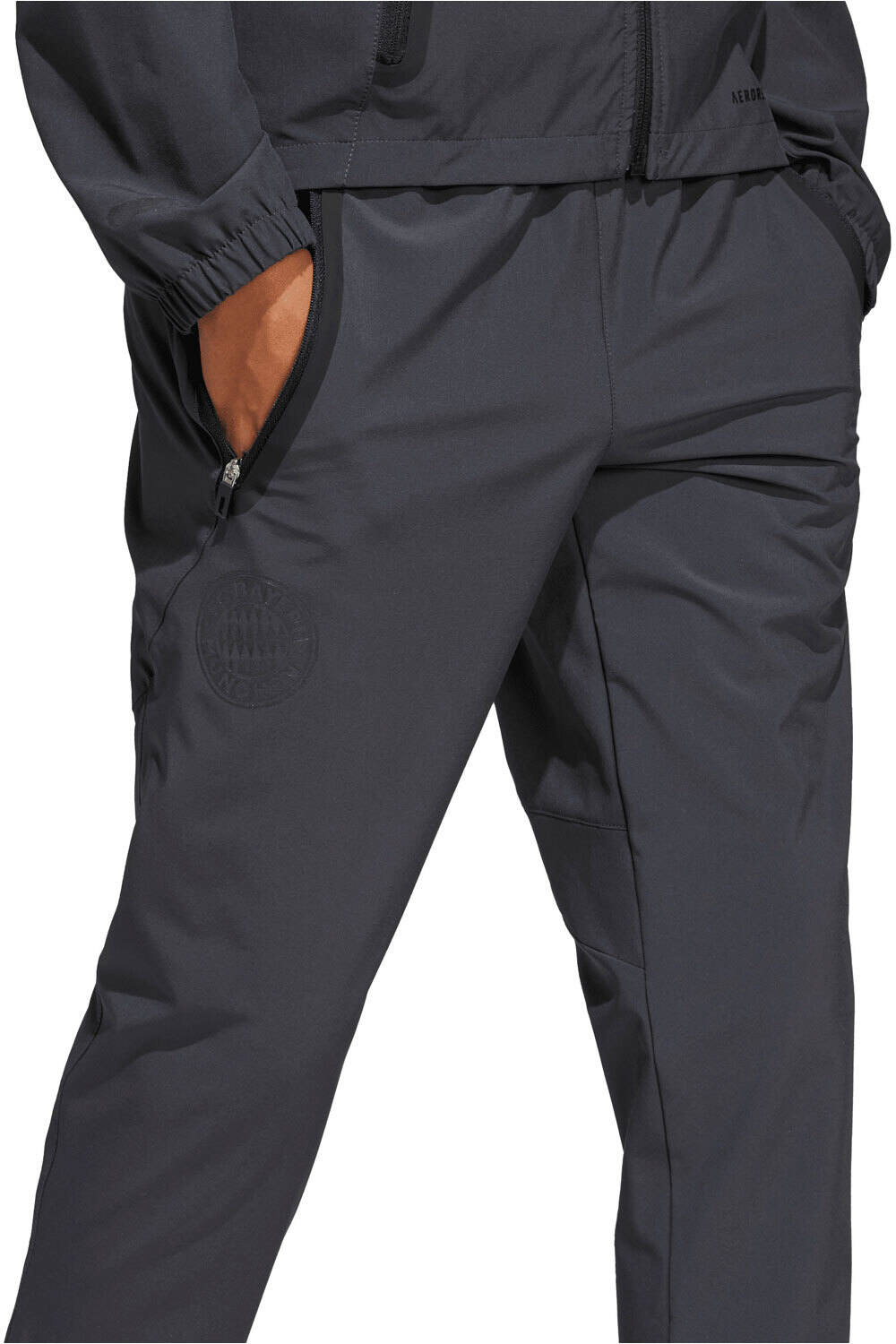 adidas pantalones largos futbol niño FCB C VT P Y vista detalle