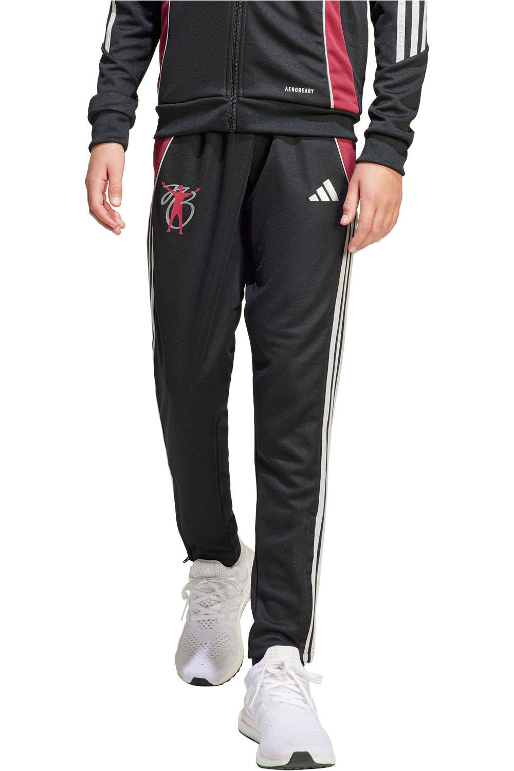 adidas pantalones largos futbol niño Jude Bellingham vista frontal