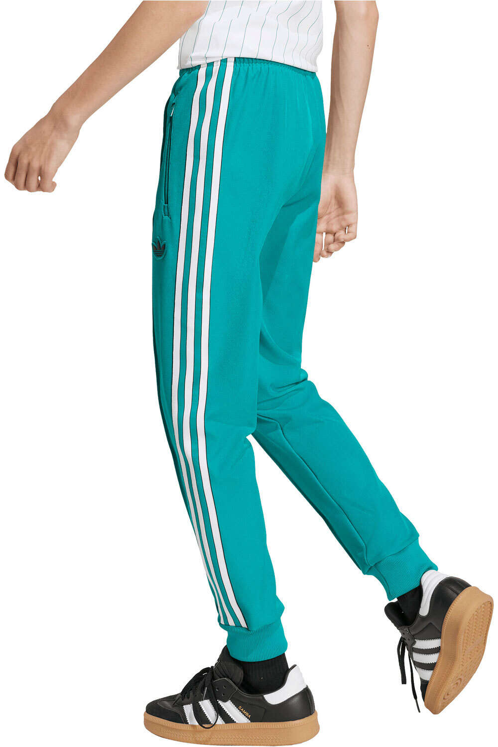 adidas pantalones largos futbol niño LIVERPOOL FC TERRACE ICONS vista trasera