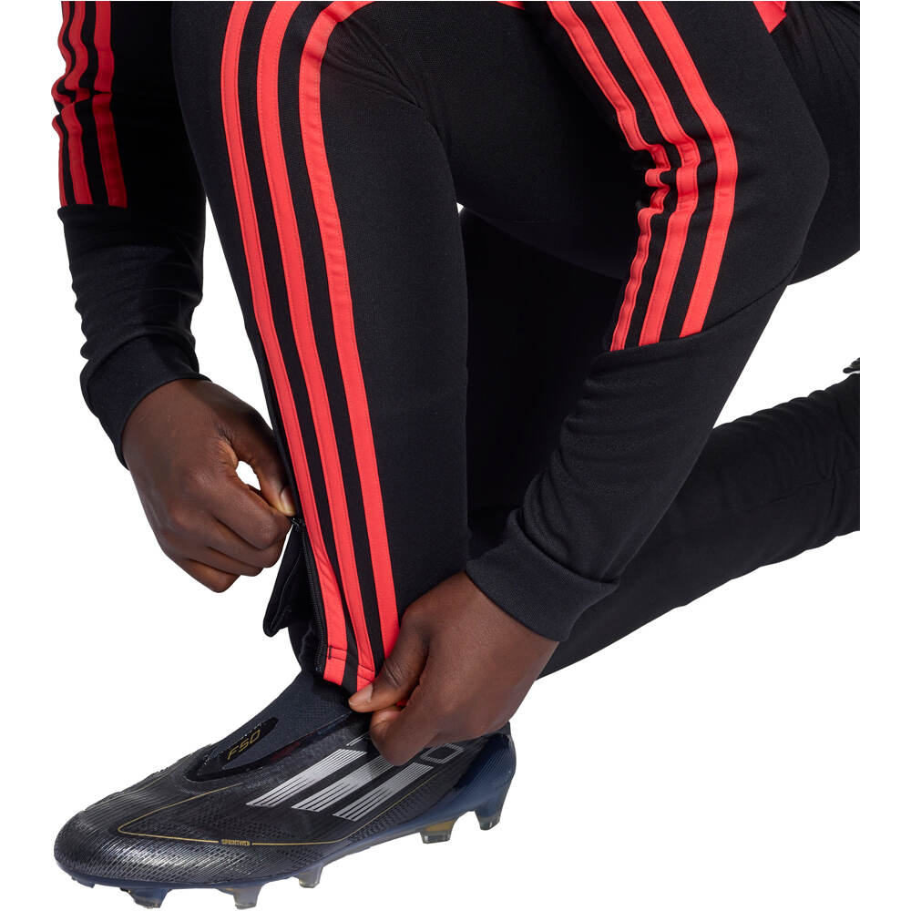 adidas pantalones largos futbol niño MESSI PNT Y NERO vista detalle