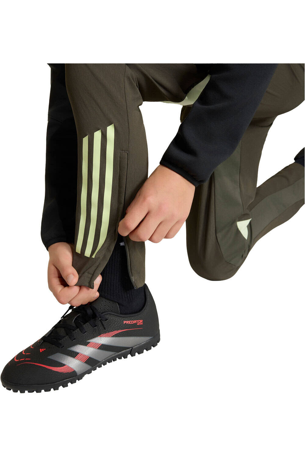 adidas pantalones largos futbol niño REAL MADRID TIRO 25 COMPET PRESENT 03