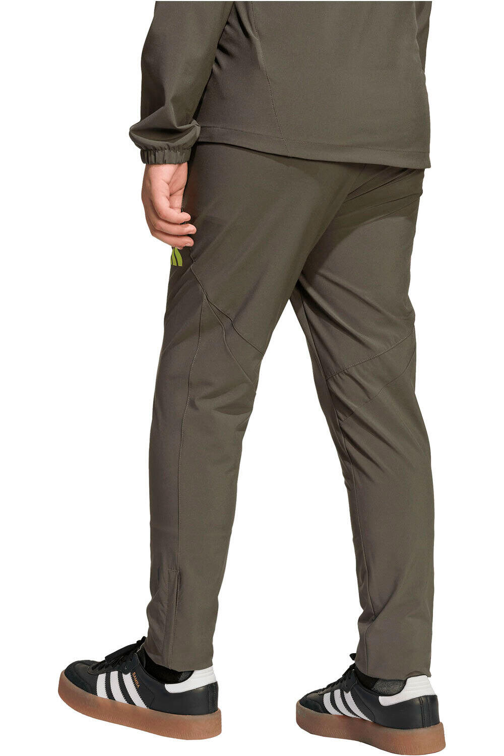 adidas pantalones largos futbol niño REAL MADRID TIRO25 COMPETITION VIS TECH TRAVEL vista trasera