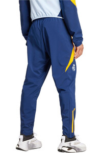 adidas pantalones largos futbol R.MADRID 25 PRE PNT NEOR vista trasera