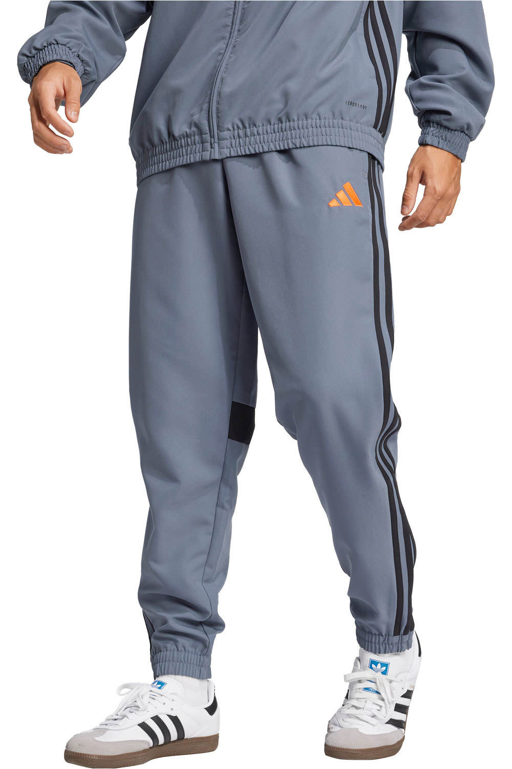 adidas pantalones largos futbol Tiro 25 Essentials Woven vista frontal