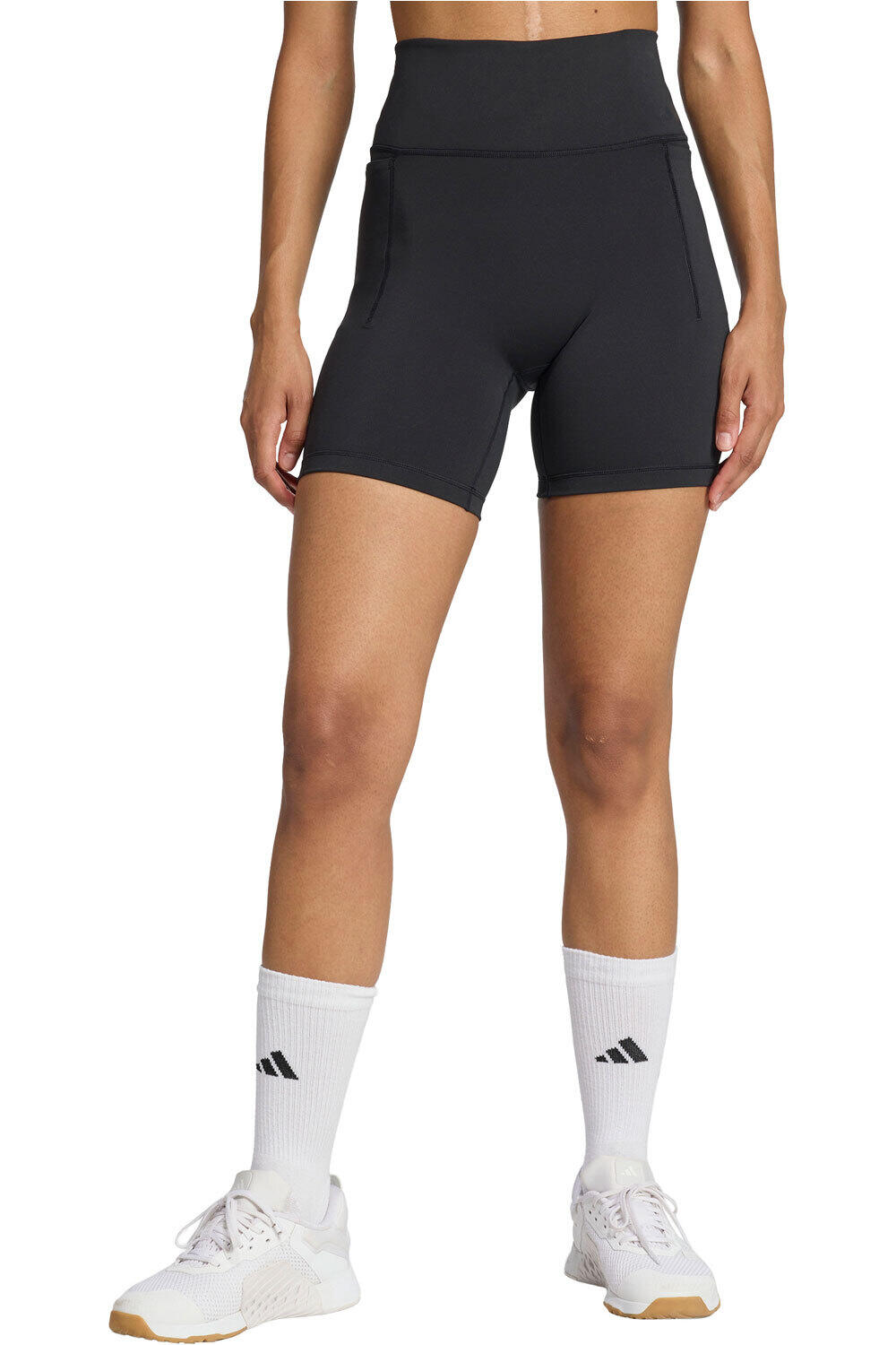 adidas pantalones y mallas cortas fitness mujer ENTRENAMIENTO OPTIME vista frontal