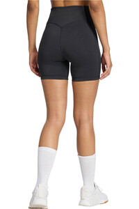 adidas pantalones y mallas cortas fitness mujer ENTRENAMIENTO OPTIME vista trasera