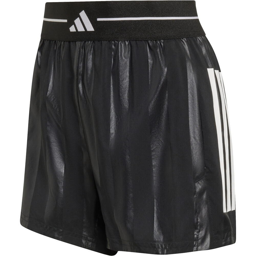 adidas pantalones y mallas cortas fitness mujer HYPERGLAM EMBOSS WOVEN 04