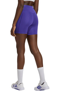 adidas pantalones y mallas cortas fitness mujer OPT ESS SHO L vista trasera