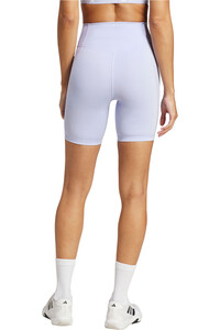 adidas pantalones y mallas cortas fitness mujer OPT ESS ST 7IN vista trasera