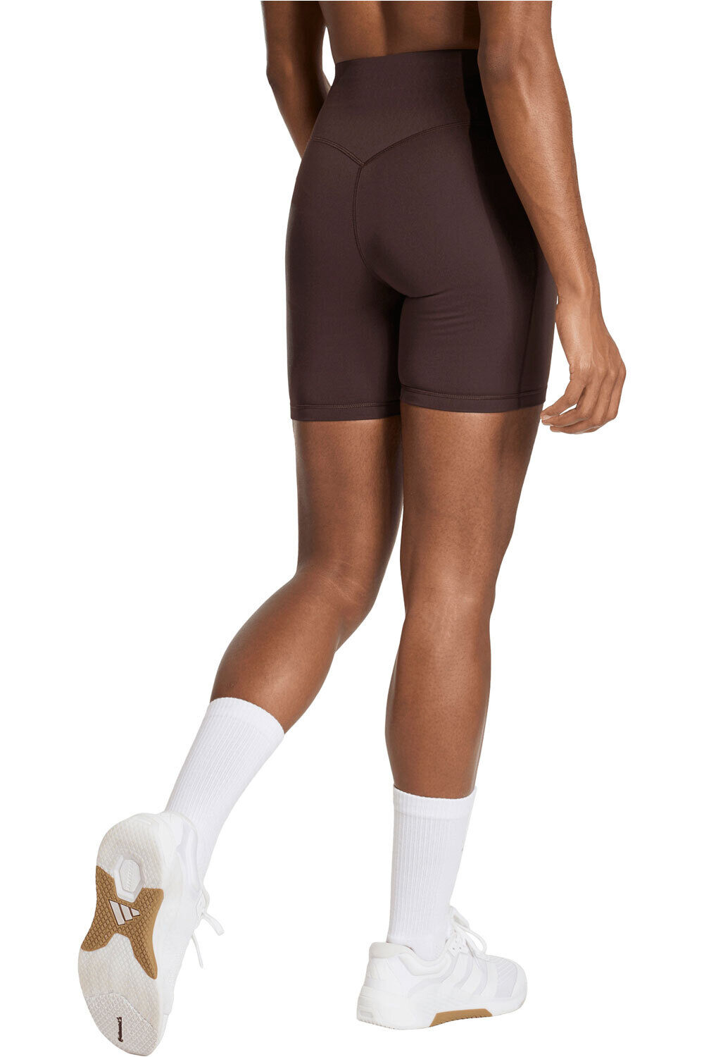 adidas pantalones y mallas cortas fitness mujer OPT PWR  SHO L 5 vista trasera