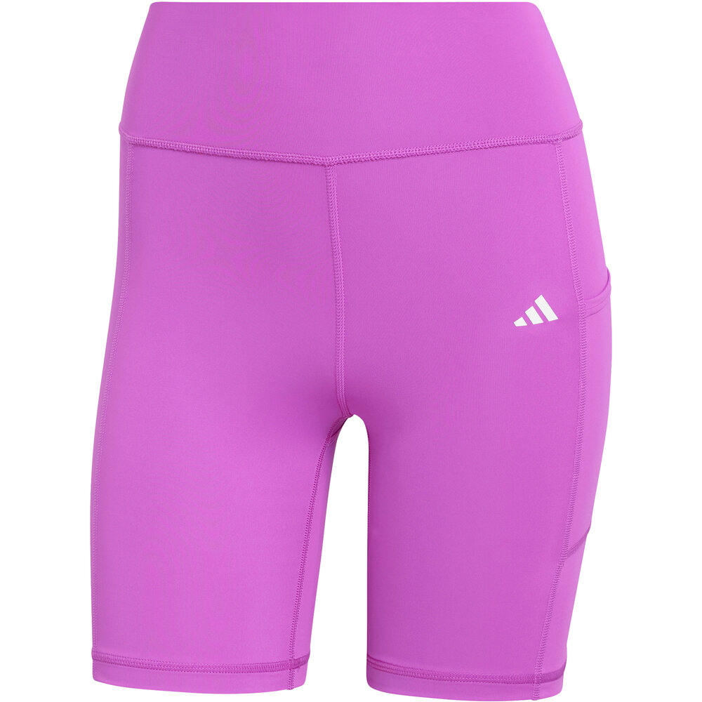 adidas pantalones y mallas cortas fitness mujer OPT ST 7INCH L 04