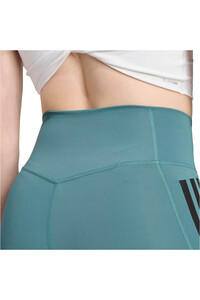 adidas pantalones y mallas cortas fitness mujer OPTIME 3 STRIPES 1/4 03