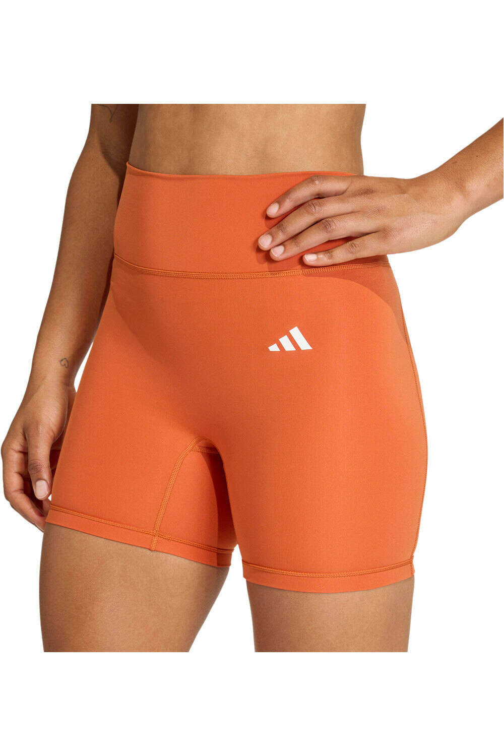 adidas pantalones y mallas cortas fitness mujer OPTIME ESSENTIALS vista detalle