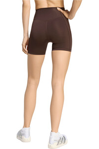adidas pantalones y mallas cortas fitness mujer OPTIME ESSENTIALS vista trasera