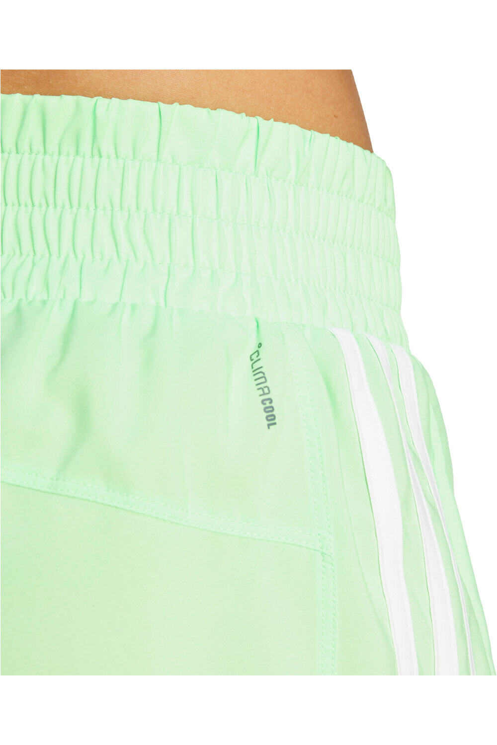 adidas pantalones y mallas cortas fitness mujer PACER TRAINING 3-STRIPES 03