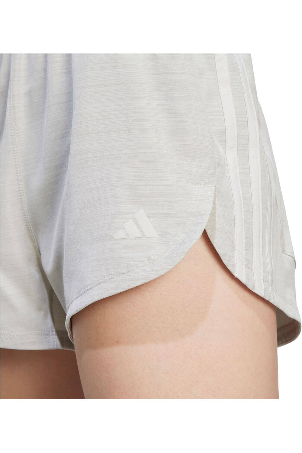 adidas pantalones y mallas cortas fitness mujer PACER TRAINING 3-STRIPES 03