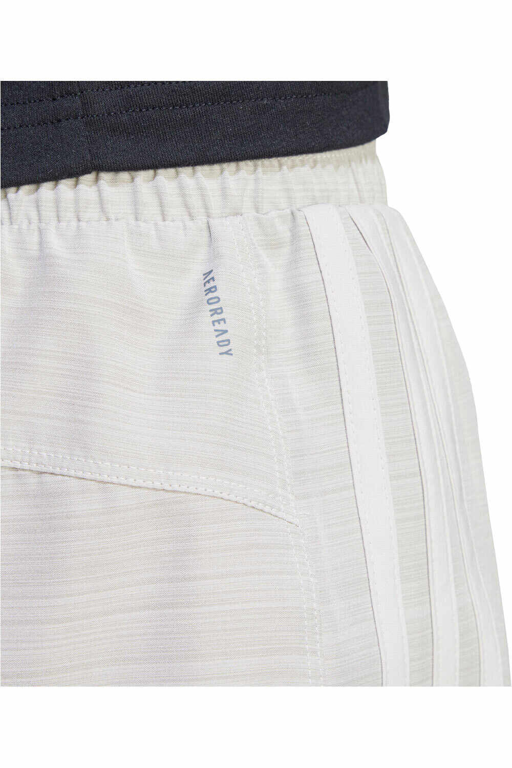 adidas pantalones y mallas cortas fitness mujer PACER TRAINING 3-STRIPES vista detalle