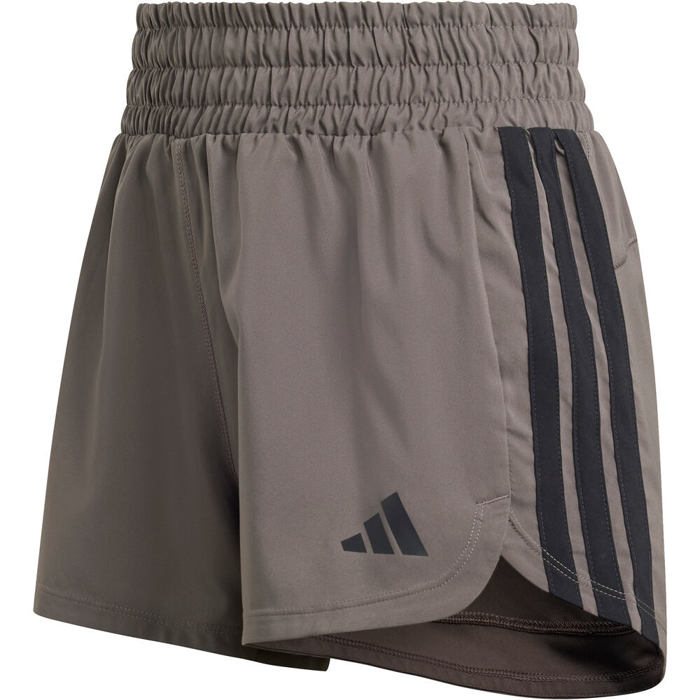 adidas pantalones y mallas cortas fitness mujer TCNICO TALLE ALTO PACER 04