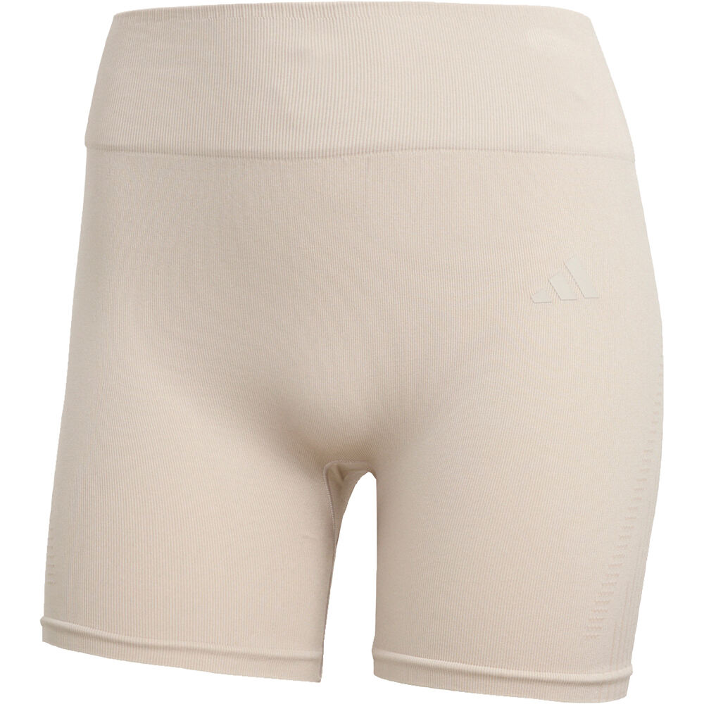 adidas pantalones y mallas cortas fitness mujer WORKOUT ESSENTIALS KNIT 4INCH 04