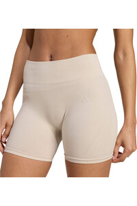 adidas pantalones y mallas cortas fitness mujer WORKOUT ESSENTIALS KNIT 4INCH vista detalle