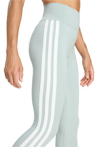 adidas pantalones y mallas largas fitness mujer 7/8 OPTIM ESSENTIALS 3 STRIPES vista detalle