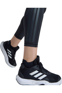 adidas pantalones y mallas largas fitness mujer 7/8 OPTIME 3 STRIPES (TALLAS GRANDES) vista detalle