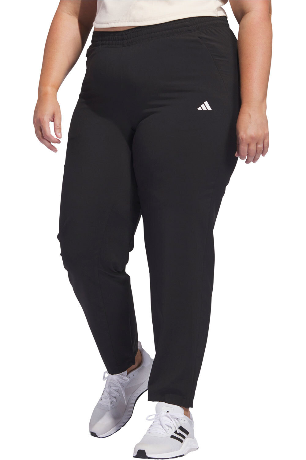 adidas pantalones y mallas largas fitness mujer ADI TRN PANT PS vista frontal