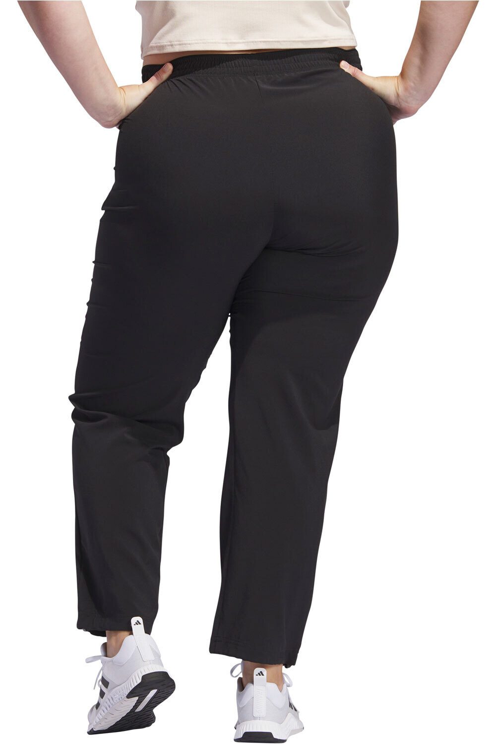 adidas pantalones y mallas largas fitness mujer ADI TRN PANT PS vista trasera