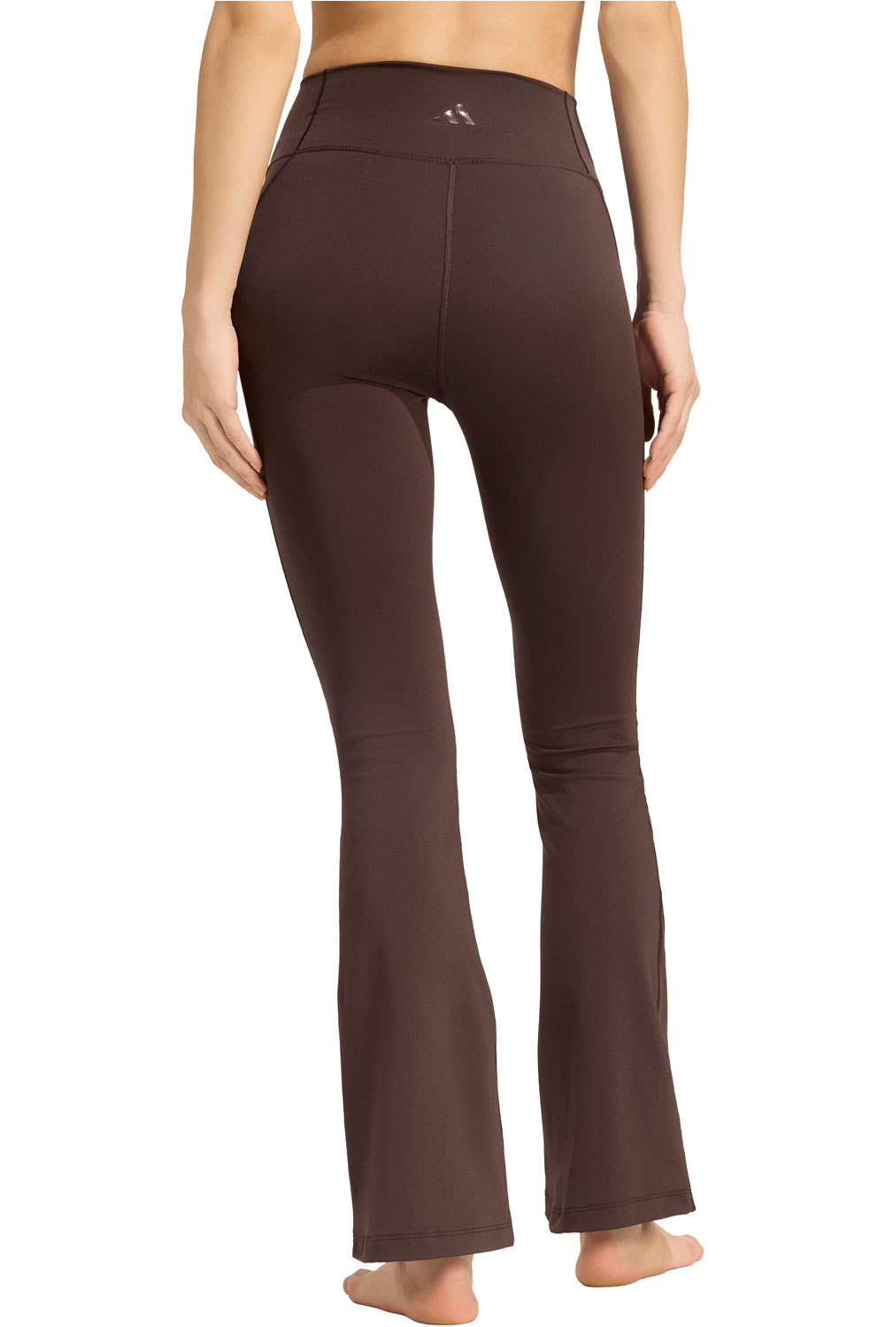 adidas pantalones y mallas largas fitness mujer ALLME ESS FLARE vista trasera