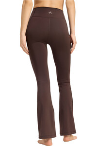 adidas pantalones y mallas largas fitness mujer ALLME ESS FLARE vista trasera