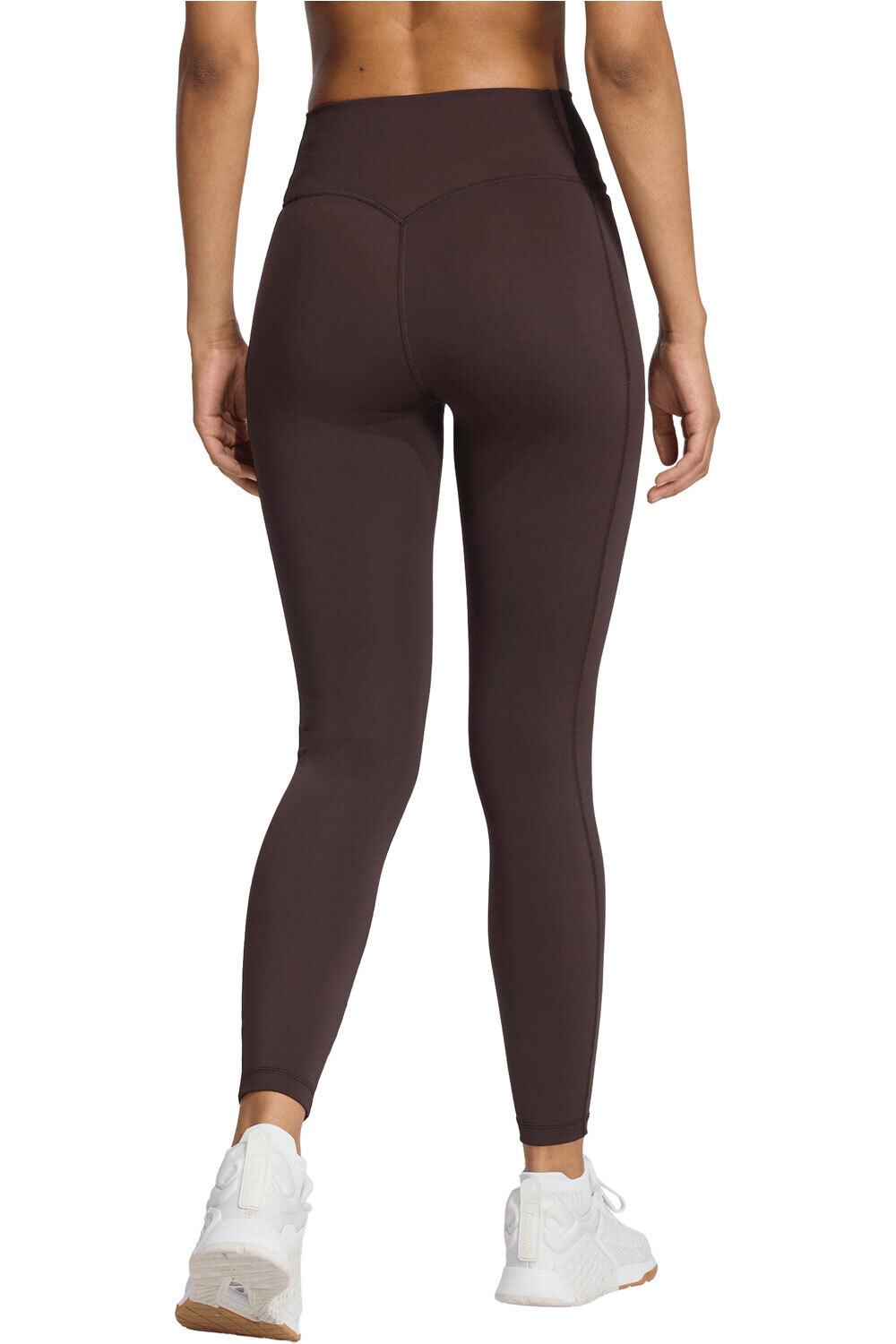 adidas pantalones y mallas largas fitness mujer ENTRENAMIENTO 7/8 OPTIME vista trasera