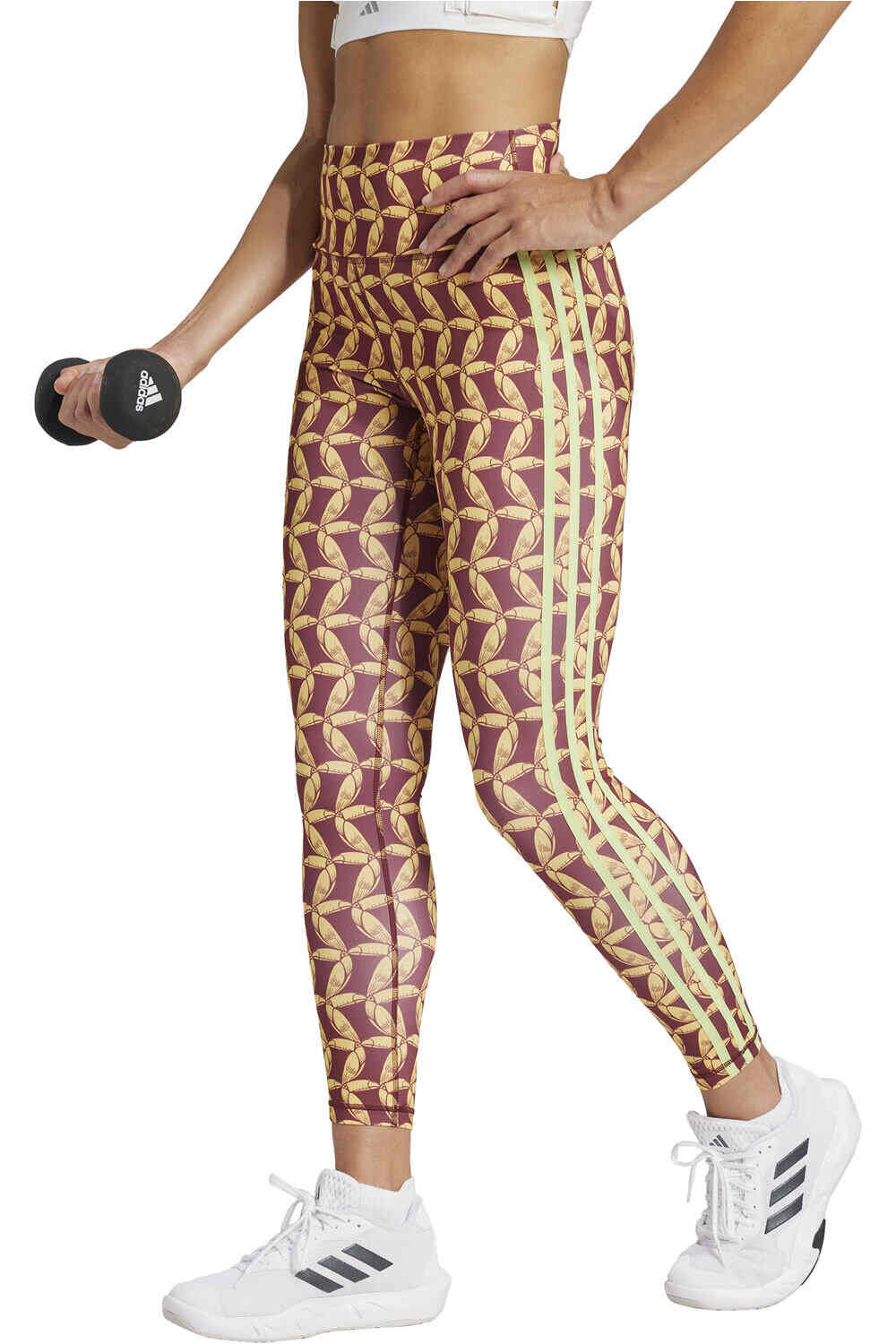 adidas pantalones y mallas largas fitness mujer FARM LEGGINGS vista frontal