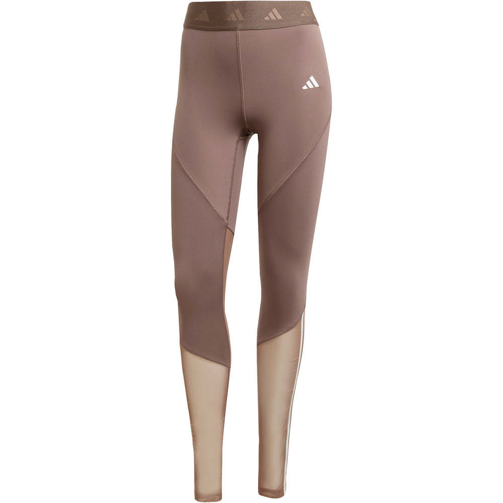 adidas pantalones y mallas largas fitness mujer HYPERGLAM vista trasera