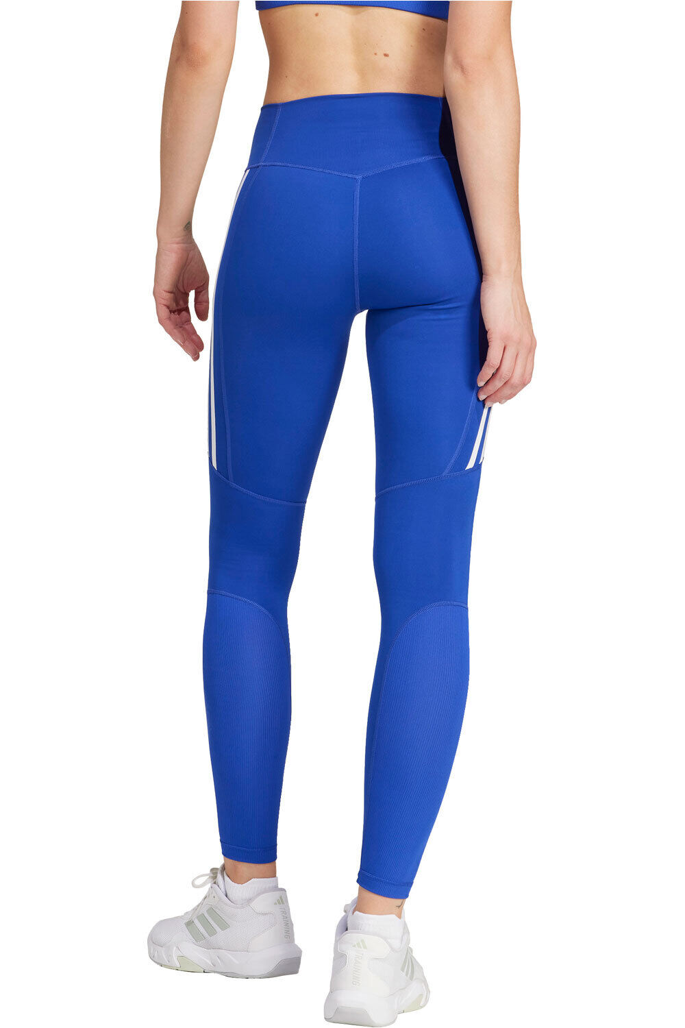adidas pantalones y mallas largas fitness mujer MAT MIX LEGGING vista trasera
