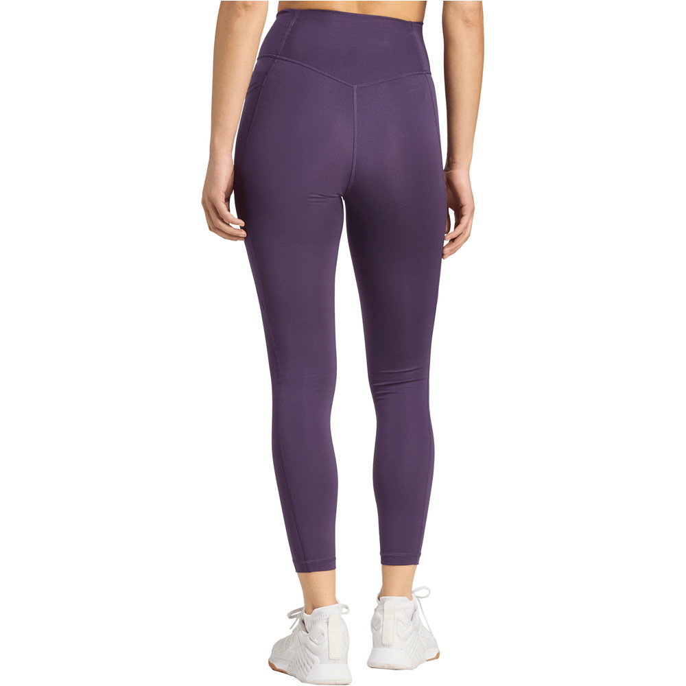 adidas pantalones y mallas largas fitness mujer OPT ESS NO SEAM vista trasera