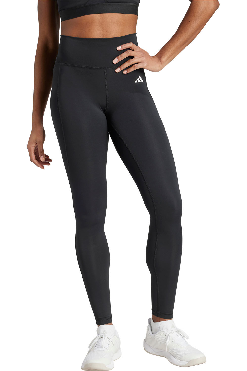 adidas pantalones y mallas largas fitness mujer OPT ESS SIP 1/1 vista frontal