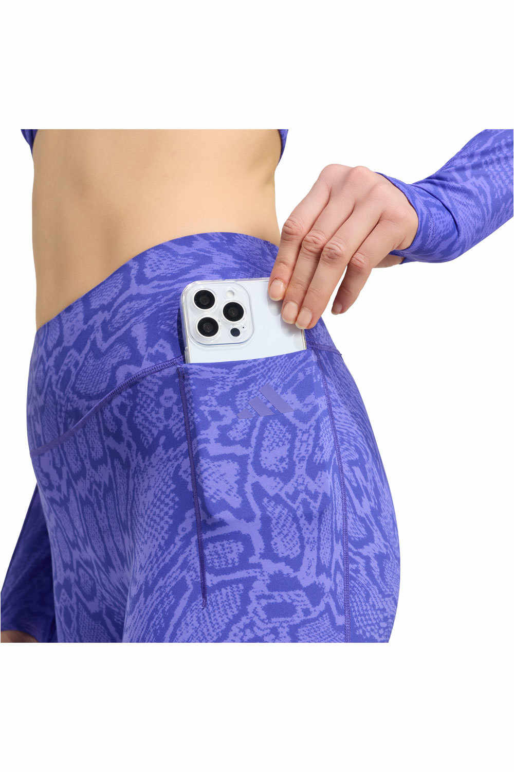 adidas pantalones y mallas largas fitness mujer OPT PrimeLift vista detalle