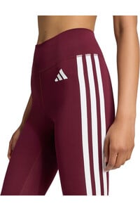 adidas pantalones y mallas largas fitness mujer OPTIME ESSENTIALS 3-STRIPES 7/8 vista detalle